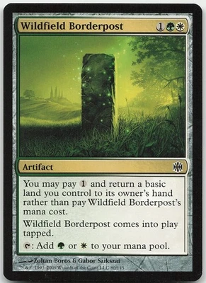Wildfield Borderpost 80 Common Alara Reborn NM MTG - Image 1 of 2