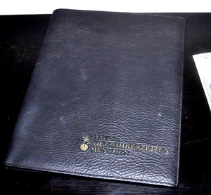 HOTEL CUATRO ESTACIONES MUNCHEN Munich 1970s Executive Business Portfolio Folder - Imagen 1 de 7