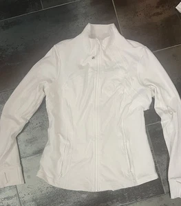 Lululemon Define Jacket White Size 14 Nulu - Picture 1 of 4