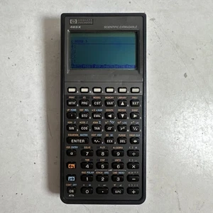 Vintage HP 48SX Black Handheld Programmable Scientific Expandable Calculator - Picture 1 of 12