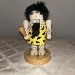 Lord und Taylor Nussknacker Höhlenmensch Weihnachten 7 Zoll - Bild 1 von 7