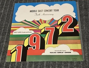 1972 Texas girls Choir Middle East Concert Tour Shirley Carter Rare - Picture 1 of 3