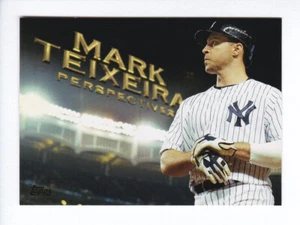 2016 Topps Series 1 #P-18 MARK TEIXEIRA New York Yankees PERSPECTIVES Insert - Picture 1 of 2