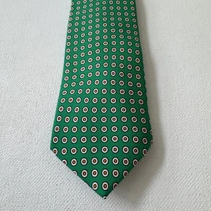 Green Polo Ralph Lauren Foulard Tie - Picture 1 of 4