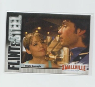 Tarjeta coleccionable base Inkworks Smallville temporada 4 pedernal y acero #42 Foto 1 de 2