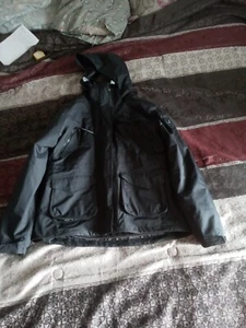 Camel Crown Z0W114150 Womens Black Zip Out Liner Ski Jacket Sz Large pre-owned - Picture 1 of 11