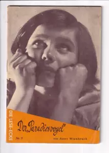 Der Paradiesvogel Anny Wienbruch Die Lese-Ecke n.º 7 edición Sol y escudo 1960 - Imagen 1 de 3