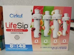 8 Pack Box CIRKUL LifeSip Cartridges Variety Pack - NEW - Exp 05/26 - Sealed Box - Picture 1 of 1