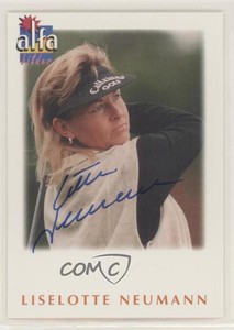 1997 Alfabilder Alfa Stars Auto /2000 Liselotte Neumann #62 Auto