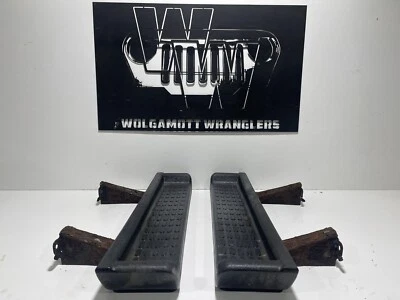 Jeep TJ Wrangler OEM Side Step Running Boards 2001 2002 2003 2004 2005 2006 CC - Image 1 of 4