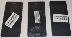 Lot de 3 smartphones SONY XPERIA E5 - 16 Go - ANDROID - Noir Ref (2)3710(5) - Photo 1/8
