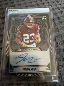 Bryce Love 2019 Panini Obsidian Auto Autograph Rookie /150 - Picture 1 of 2