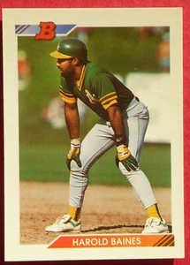 1992 Bowman Harold Baines #171 (Athletics) NM+ - Picture 1 of 2