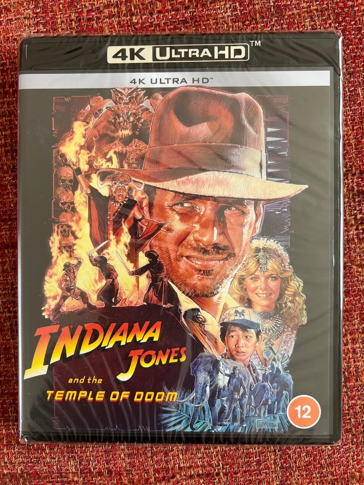 INDIANA JONES & THE TEMPLE OF DOOM [4K UHD] NEW & SEALED - Image 1 of 1