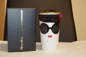 Starbucks x Alice Olivia 2015 Coffee Tea Tumbler Mug 355ml  - Picture 1 of 3