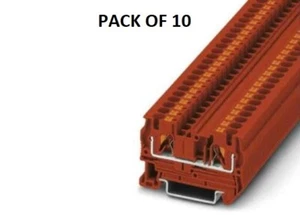 Phoenix Contact PT 4, 800 V Feed Through Terminal Block - Pack of 10, 3211777 - Picture 1 of 1