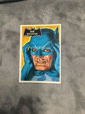 1989 Topps Batman Deluxe Reissue Edition Grim Realization #7 Black Bat