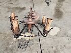 Antique Chandelier Vintage  Candle 5 Electric Barn Find 