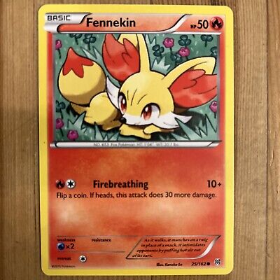 Fennekin - 25/162 Pokemon - Breakthrough - LP