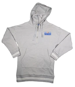 OKC Oklahoma City Thunder Grey Women's 1/2 zip Hoodie - Medium - Picture 1 of 7