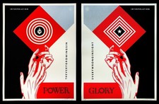 Shepard Fairey OBEY "Interpolation" Diptych Posters (Numbered & Signed)