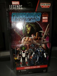Marvel Legends Series Comic 2er-Pack Guardians Gamora und Star-Lord Actionfiguren - Bild 1 von 1
