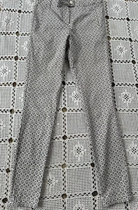 Pantalón ajustado Pre-Loved Dorothy Perkins estampado azul y blanco talla 8 - Imagen 1 de 12