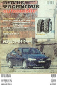 Revue Technique Automobile Peugeot 406 Renault Scenic Safrane Nissab  #589 - Imagen 1 de 4