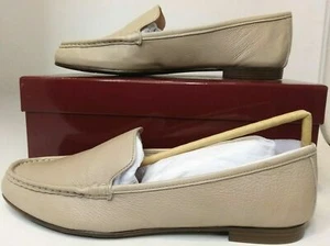 Taryn Rose Women'sTC0414 Diana Tumbled Leather Loafer,Taupe,9M US NEW IN BOX - Picture 1 of 5