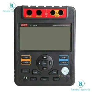1PCS NEW UNI-T UT513A Insulation Resistance Testers Megohmmeter 5000V 1000GΩ - Picture 1 of 2