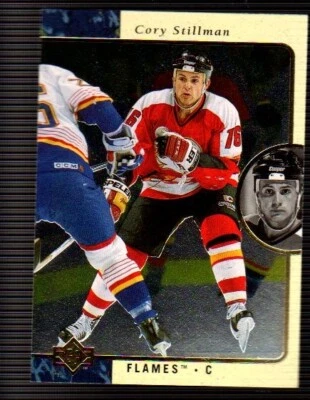 1995-96 Upper Deck SP #17 Cory Stillman CALGARY FLAMES - Image 1 of 2