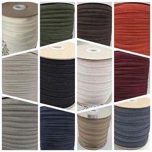 No.3 Nylon Continuous Zip Chain & Auto-Lock Sliders Quality Zips in 12 COLOURS - Picture 1 of 23