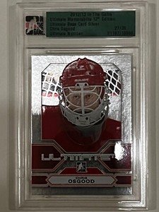 2012-13 ITG Ultimate Memorabilia 12th edition Silver Chris Osgood /30