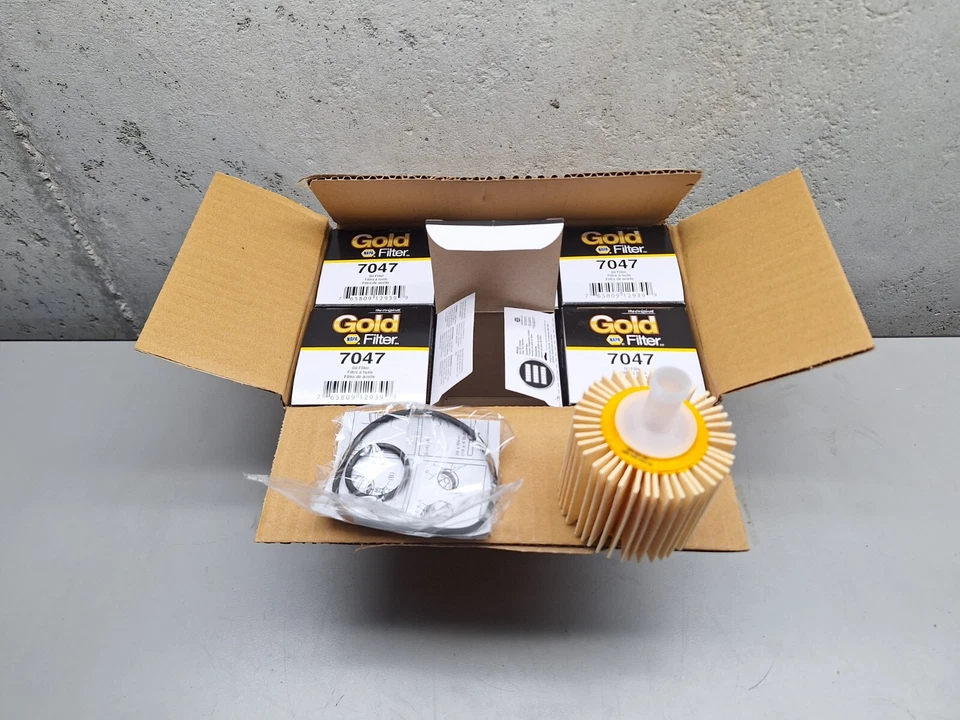 FUNDA DE 6 - Filtros de aceite de motor NAPA GOLD 7047, (WIX 57047), para Toyota y Lexus Foto 1 de 1