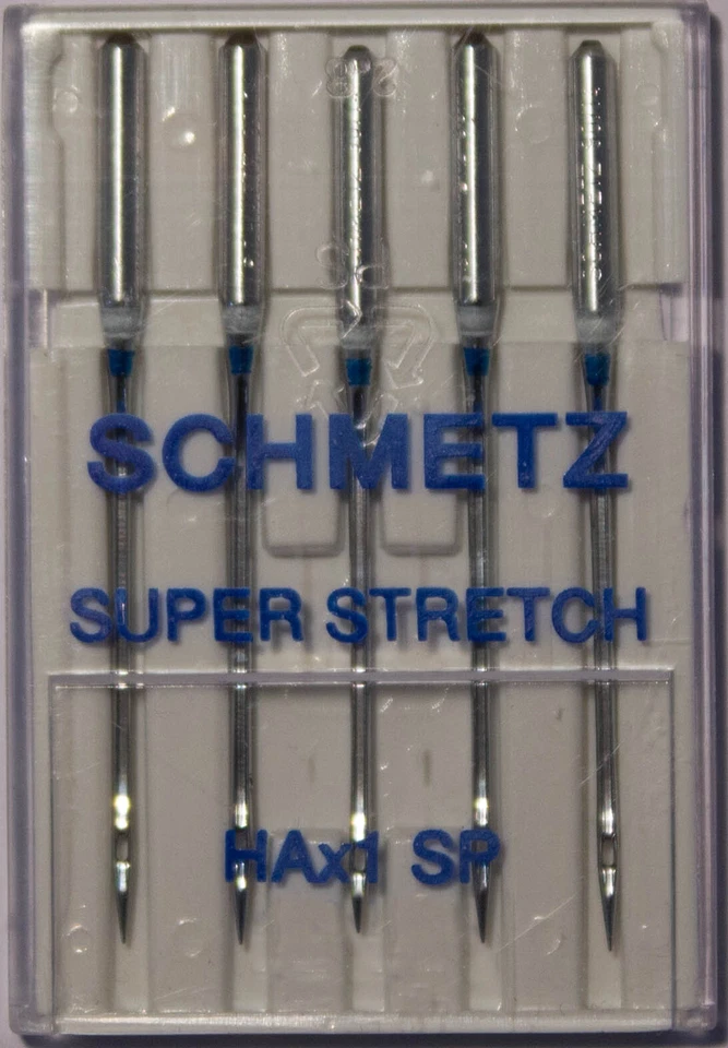 SCHMETZ 5 Overlock-Nadeln für Janome 8002D / 990D Stärke 75 oder 90