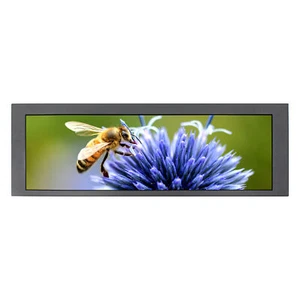 14.9" 1280x390 LCD Gaming Marquee Monitor Stretched Bar Display DMD HD Screen - Picture 1 of 8