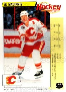 1992-93 Panini Stickers French #49 Al MacInnis