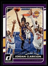2015-16 DONRUSS GOLD SEASON /32 JORDAN CLARKSON LAKERS