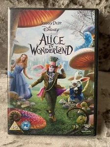 Disney Alice In Wonderland (DVD, 2010) New Sealed FREE SHIPPING - Picture 1 of 2