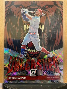 2022 Donruss Unleashed Diamond #2 Bryce Harper---FS