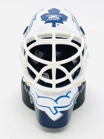 McDonalds 2009 NHL Goalie Mask VESA TOSKALA TORONTO LEAFS MINI HELMET, FIGURE Cover
