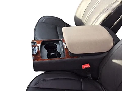 Center Console Armrest Cover for Lincoln MKS 2009-2016 Waterproof Neoprene Tan Foto 1 de 3