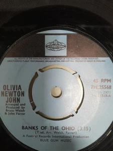 Olivia Newton John - Banks of the Ohio/Would you follow me on Pye label. Origi - Picture 1 of 3