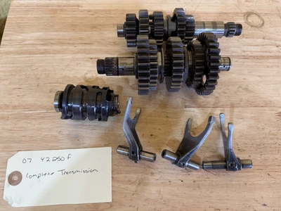 Caja de cambios de transmisión OEM Yamaha YZ250F horquillas de cambio engranajes de tambor 01-13 #1013 Foto 1 de 4