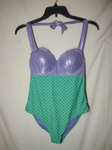 Disney Princess Ariel Adult One Piece Swimsuit The Little Mermaid Size XL - Picture 1 of 10