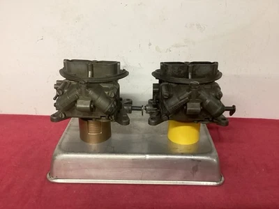 Carburadores Corvette Holley Tri Power 1968 3x2 carburadores 3659 con fecha 822/832 3902353 Foto 1 de 4