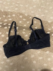 La Perla Sheer Lace Luxury Romantic Lingerie Underwire Bra
