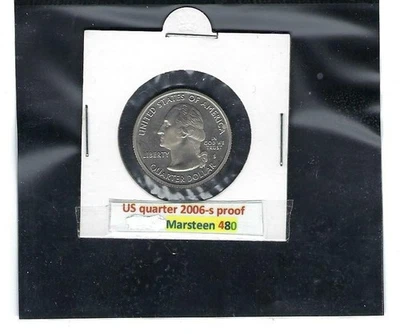 USA: USA 2006S Nevada 90% Silver Proof State Quarter. As Shown on Scan - Image 1 of 2