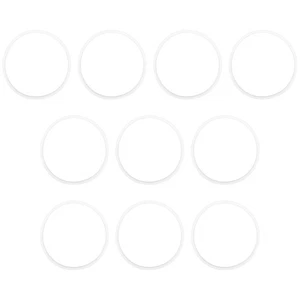 10 Pezzi Filtro Bottiglia Anello Sigillante Bacino Kit Rifiuti Assortimento Silicone - Foto 1 di 12