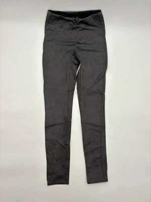 DG2 by Diane Gilman Leggings Womens XS Black High Rise Pull On Stretch Athletic - Image 1 of 4